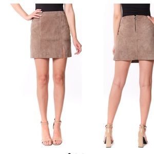 BlankNYC Suede miniskirt size 27